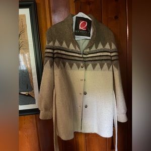 Hilda Ltd. 100% Wool Sweater/Coat